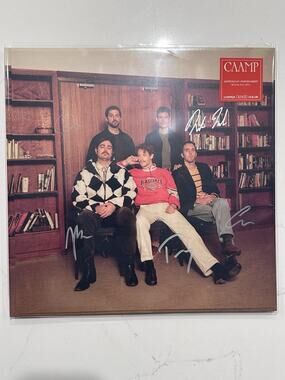 Caamp Copper Changes Colors 180g Black Vinyl with Signed poster AUTOGRAPHED #3